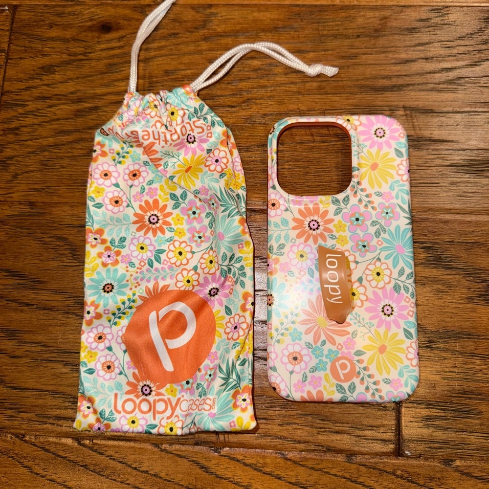 Loopy Case Pastel Floral Phone Case